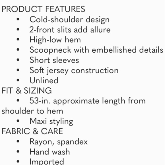 JUICY COUTURE Maxi Cold Shoulder Dress - Picture 4 of 10